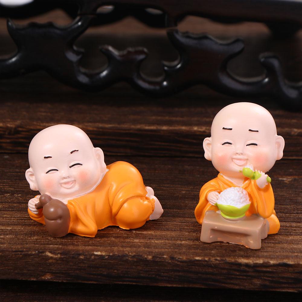 Украшение для автомобиля Милое украшение для рабочего стола Садовые безделушки Мини-фигурка Маленькое украшение Украшения Будды