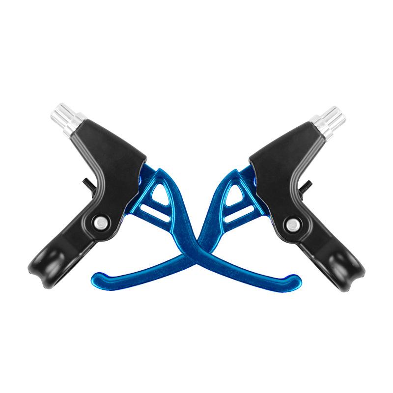 1Pair MTB Brake Levers Ultra Light Aluminum Alloy Cantilever Mountain Bike Bicycle Mechanical Horseshoe V Brake Arms Handle