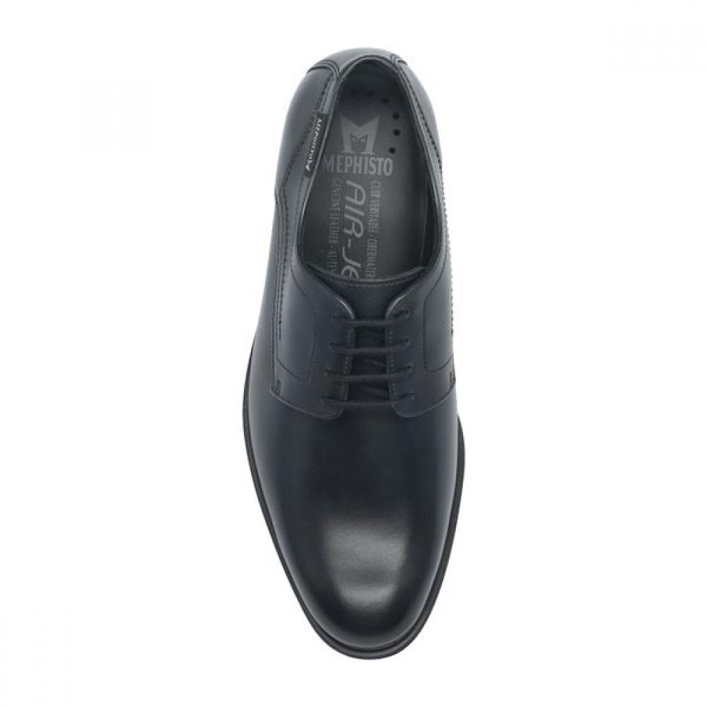 Mephisto Мужская классическая обувь Kevin Black M6xkevi3f11