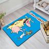 Cow and Chicken Rug Floor Mat for Living Room or Bedroom Soft and Comfortable Carpet a Gift for Birthday and Holiday.MFF0918396