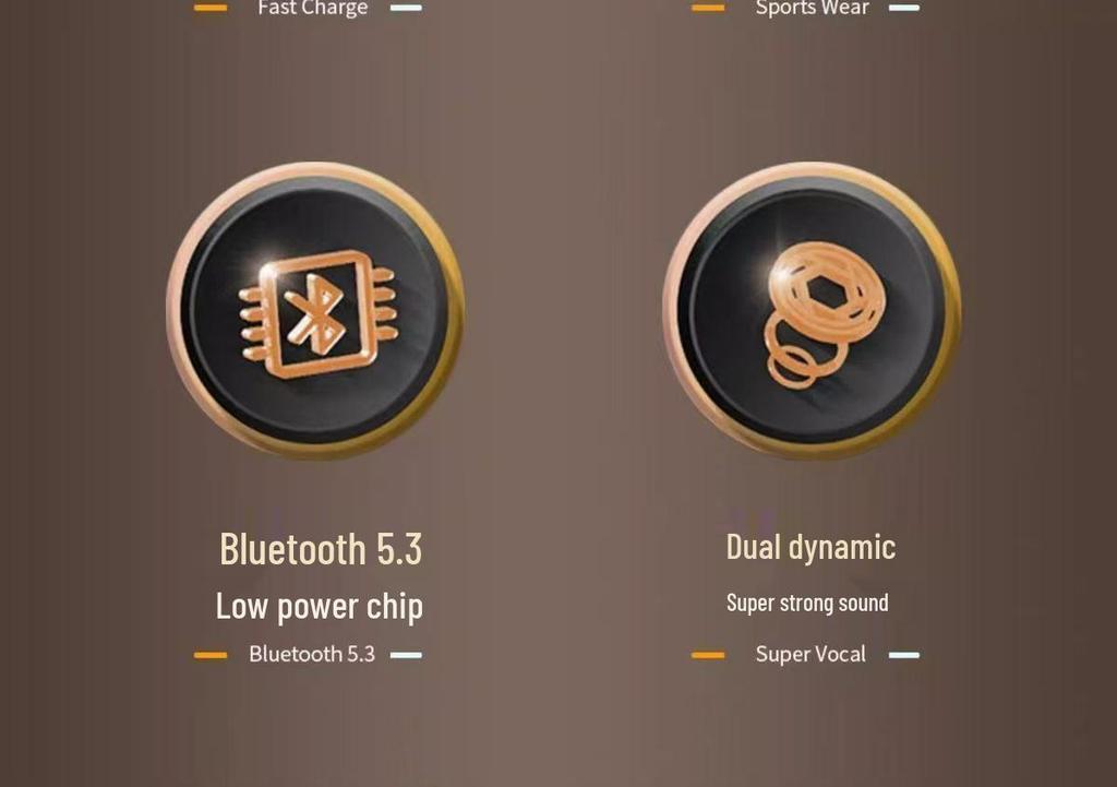 Полностью беспроводные Bluetooth-наушники: Долговечные шейные наушники, с шумоподавлением, спортивная модель с цифровым дисплеем