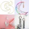 Handmade Dreamcatcher Metal Ring Macrame Moon Hoop Dream Catcher Frame Circle