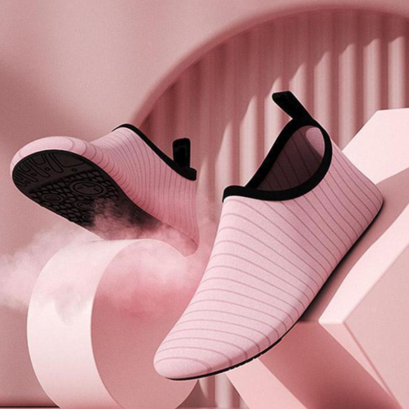 Летние пляжные носки для плавания, водного спорта, дети, мужчины, женщины, противоскользящая обувь для подводного плавания, йоги, танцев, серфинга, обувь для дайвинга, камуфляжная полосатая обувь