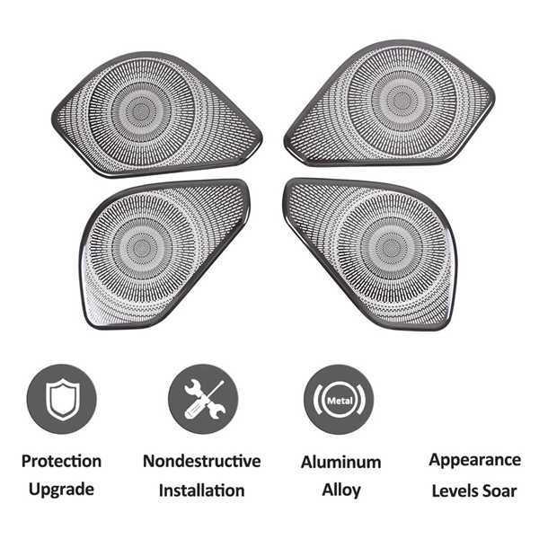 2023 Land Rover Range Rover Sport Stainless Steel Speaker Covers (Set of 4)