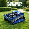 Heavy Duty Crawler Gas RC Lawn Mower Tracked Remote Control Grass Cutter for Hillside