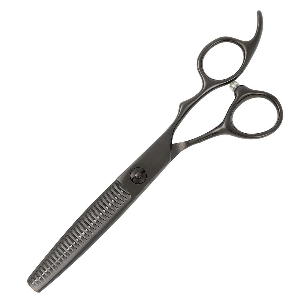 DEEDS GTZ Sword Черные титановые ножницы и 630RA филировочные ножницы примерно филировочные со специальным набором чехлов Парикмахерские филировочные ножницы [PF]