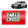 OuTLife Новая Yaris Cross Совместимая со всеми сериями Специальная наклейка Переработанная Подчеркивает индивидуальность и выделяется Увеличивает Высокий Сильный 3D Без Интегрированных Дополнений