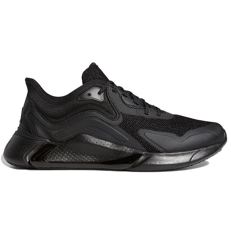 adidas Edge Xt Удобная Спортивная Сетчатая Ткань Амортизация Нескользящая Износостойкая Низкие Марафонские Беговые Кроссовки Мужские Кроссовки Черные FW7229