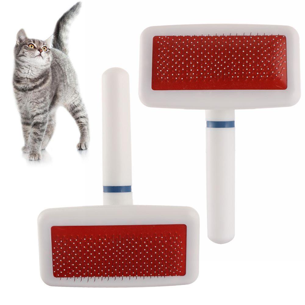 Dust Removal Metal Nit Head Fur Cleaner Dog Massage Bath Brush Cat Hair Grooming Pet Cleaning Comb