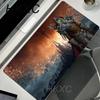 Большой игровой коврик для мыши World of Warcraft, коврик для стола с клавиатурой компьютера, коврик для игровой мыши ПК, с заблокированным краем, нескользящий коврик, коврики для киберспорта и игр