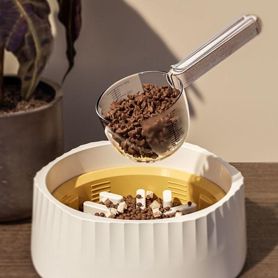 Мерная ложка для корма для домашних животных, мерная ложка для корма для собак и кошек для влажного корма, точное измерение, инструмент для контроля порции корма для домашних животных для рисовой муки, сои