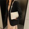 Rhombus Bag Female Temperament Simple Foreign Style 2025 Autumn New Casual Solid Color Shoulder Handbag Bucket Bag Female