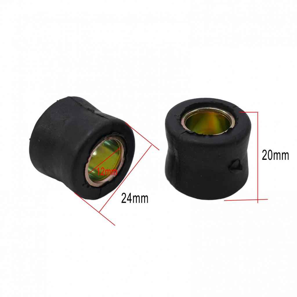 Shock Absorber Bushes 2/4 Pcs Accessories Black Bushing