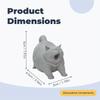 3D Фигурка Зевающего Кота - Милое и Модное Украшение