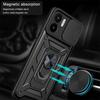 For Xiaomi Redmi 10 5G Case Armor Shockproof Slide Camera Protect Phone Case For Redmi 10 Redmi10 Magnet Holder Ring Back Cover
