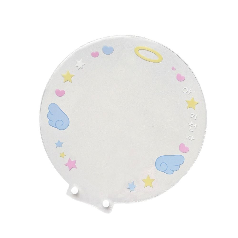 Portable Uchiwa Fan Sleeve PVC Hand Fan Protector Cover Cartoon Picket Fan Cover  Cheering Fans
