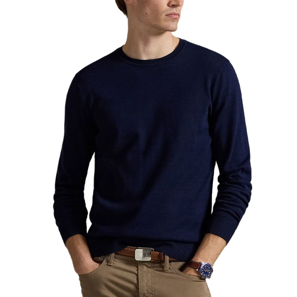 Polo Ralph Lauren FW25 Knitwear Standard Men's Bright Marine Blue 710981739-001