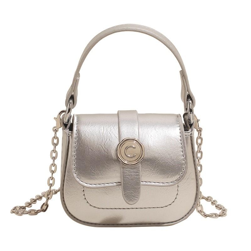 Macaron Leather Small Handbag For Women With Soft Pu Material And Crossbody Style For Daily Use