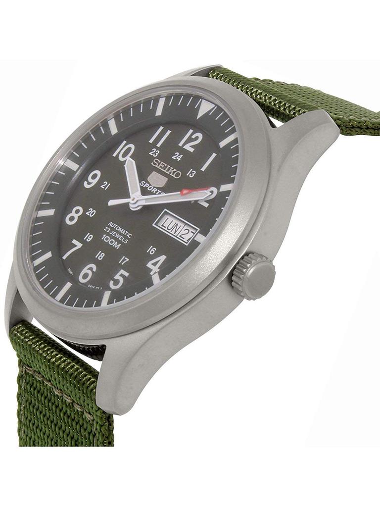 Seiko 5 Sport Automatic Khaki Dial Watch SNZG09K1 [Seiko] Мужские [Товар]