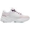 Li Ning Скользкие Устойчивые к истиранию Низкие Спортивные Повседневные Туфли Женские Бело-Фиолетовые AGCS436-2