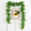Plastic Common Plant Bowringia Wall Hanging For Wedding Home Interior Decor