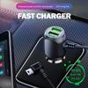 Двойное мини-USB автомобильное зарядное устройство Micro USB кабель прикуривателя 11,5 футов шнур питания розетка зарядное устройство для видеорегистратора видеорегистратор GPS видеорегистратор