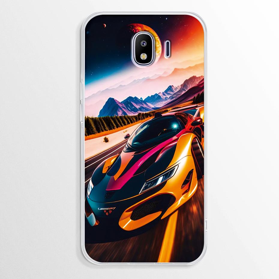 Мраморный чехол для Samsung Galaxy J4 2018 Чехол J400 J400F Мягкая ТПУ крышка для Samsung Galaxy J4 Plus J 4 J4+ Чехол J415F Fundas Чехол