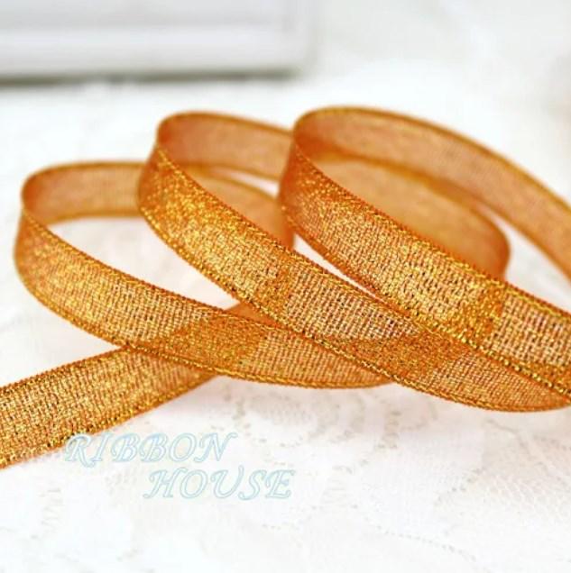 Цветная 1 см лента для подарка в виде цветка лука бант для рождественского украшения