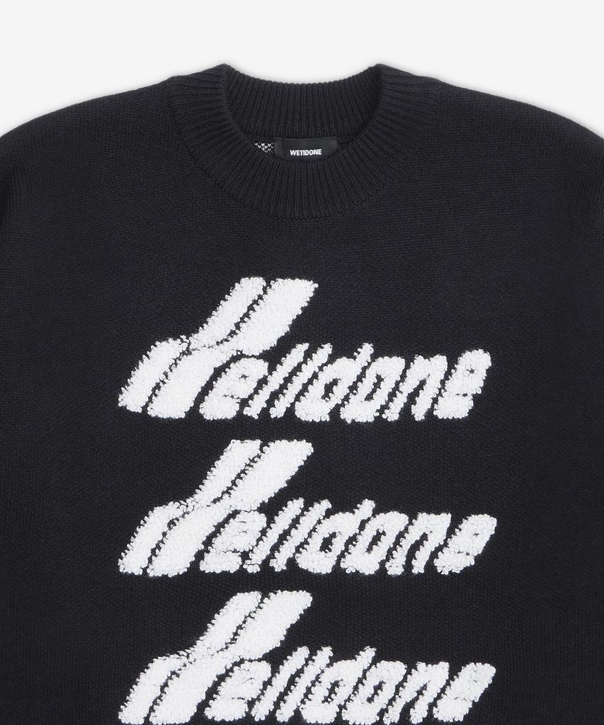 Weldeon Logo File Texture Knit - Black / Wdko122666Ubk