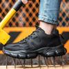 Новые женские защитные туфли, противоударные, противопрокольные, рабочие туфли, дышащие, легкие рабочие кроссовки, неразрушимые женские туфли, ботинки