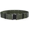 Tactical Heavy Duty Belt Metal Eyelets Police Tactical Belt with Quick Release Plastic Buckle Back Support Belt