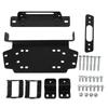 UTV Winch Mounting Plate Steel Heavy Duty Precise Fit Multi Functional for Talon 1000R 1000 X 1000X-