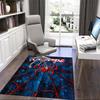 1PC Custom Name Spider Web Artwork Theme Floor Mat Ideal for Living Room, Game Rooms, Office, Bedroom,Floor Mat Playful Design