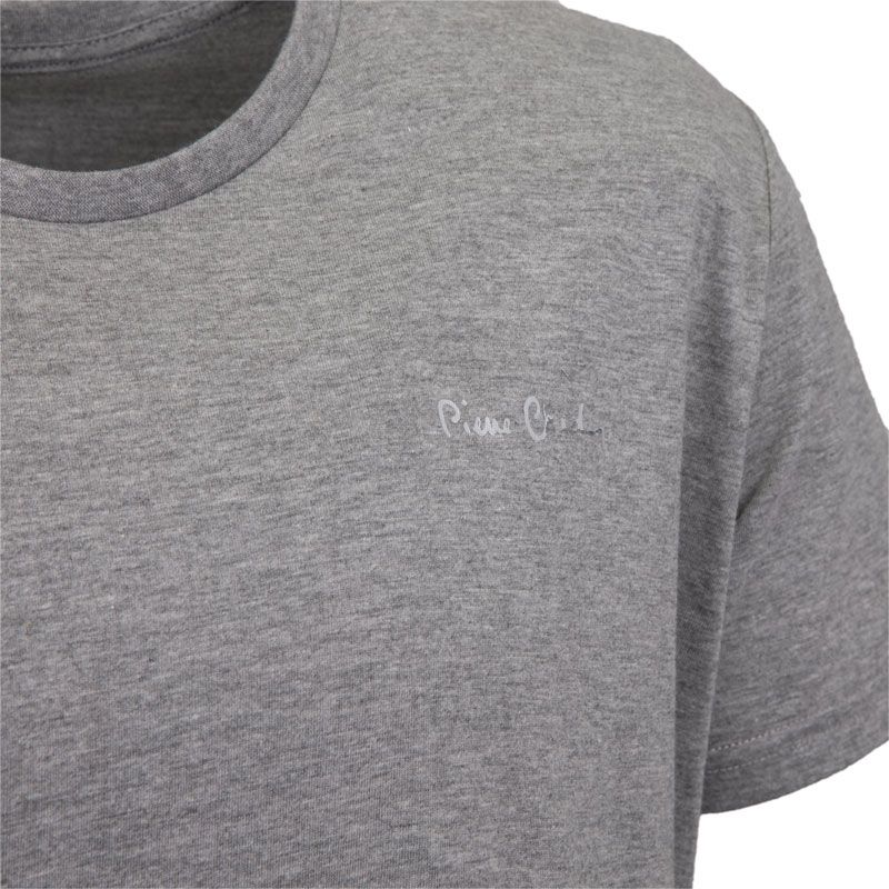 Мужская фирменная футболка с круглым вырезом PIERRE CARDIN