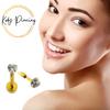 KODY PIERCING 14k Yellow Gold Gemstone Jewel Internal Lip Labret In  Hollow Cubic Zirconia Heart-shaped 3mm Set by 4 Prongs - Quality Piercing