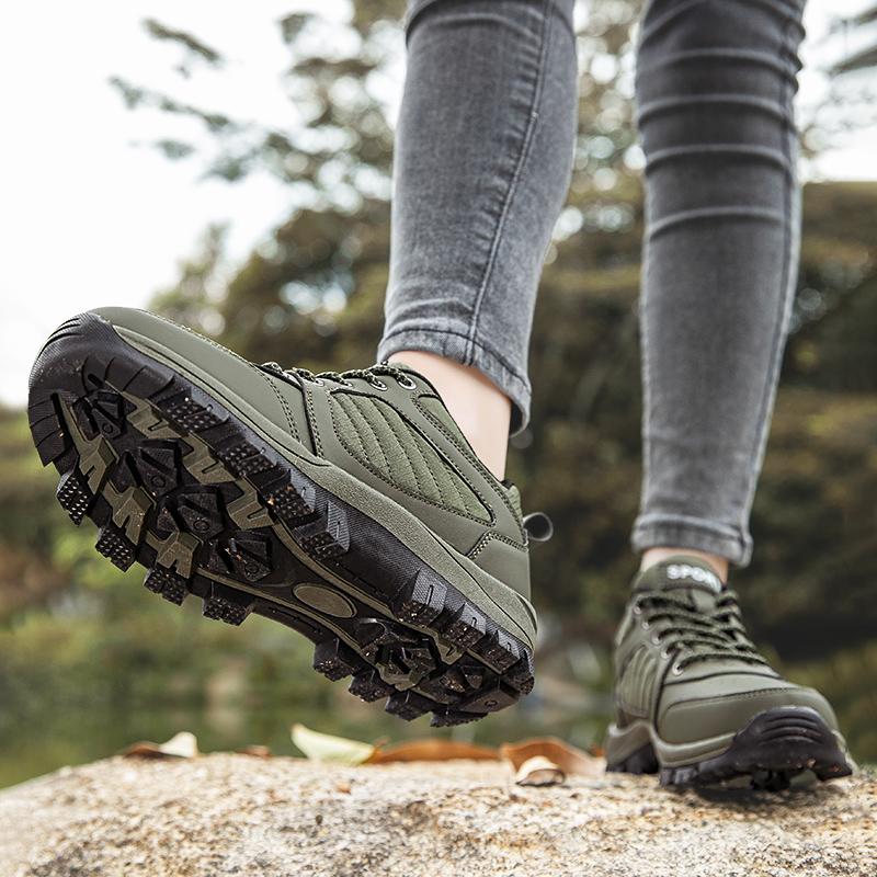 Женские низкие кроссовки для хайкинга с высокой воздухопроницаемостью и мягкой подошвой для активного отдыха