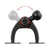 360 Degree Adjustable Rotation Phone Brackets Adhesive Base 17mm Ball Joint Adapter For Handfree Video Calls