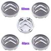 40pcs 3D 60mm Citroen logo Car emblem Wheel Center Hub Cap auto Rim refit dust-proof badge covers sticker styling accessories anp123
