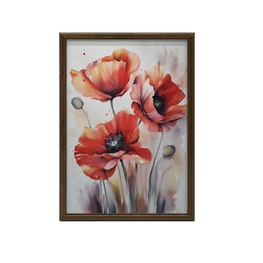 Spring Poppy Dream Spring Poppy Dream, 50X70 Cm, Frameless, Matte Paper 230 Gsm