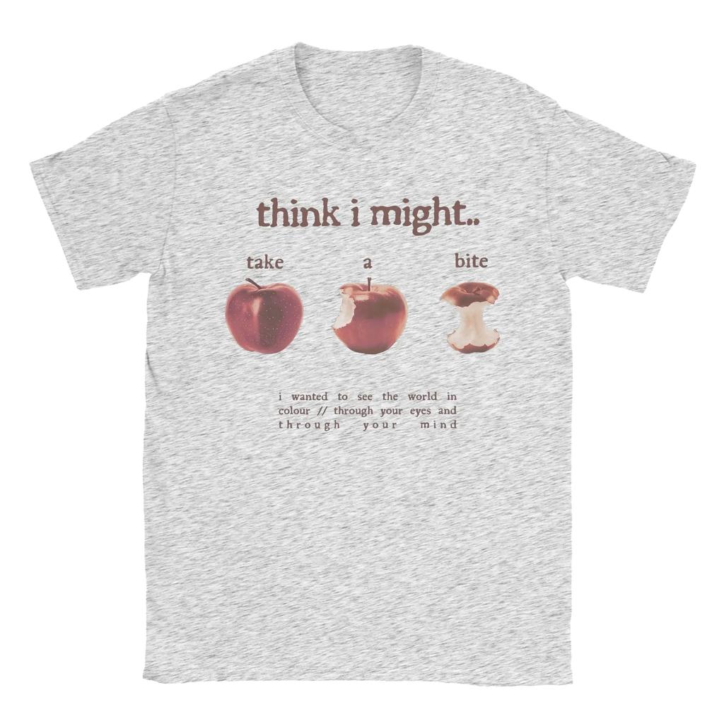 Футболка Take A Bite Женская одежда Мода Футболки с коротким рукавом и круглым вырезом Модная футболка Повседневная женская одежда