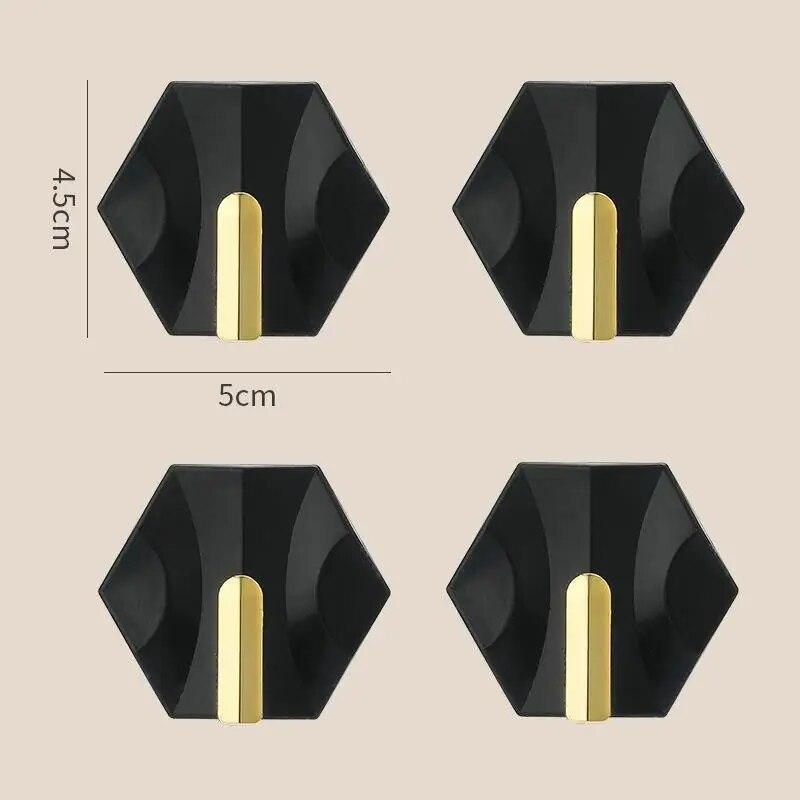 4 шт./компл. крючки для ключей самоклеящиеся настенные крючки для дома и кухни маленькие настенные крючки без пробивания сумки для ключей вешалка-держатель