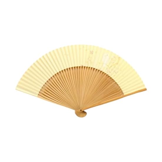 Kyoto Folding Fan, Owl, Made in Japan, Kyoto Fan, Double-sided, Artisan Craftsmanship, "Fukuro" (Luc
