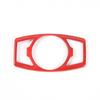 Headlight Switch Control Frame Cover 1PCS For Ford Mustang 2015- Bright Red