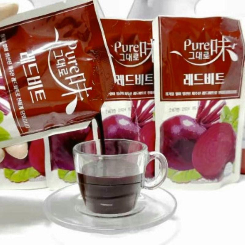 Pure Measu NFC Juiced 100% Jeju Red Beet Juice, 100ml, 60 Pieces