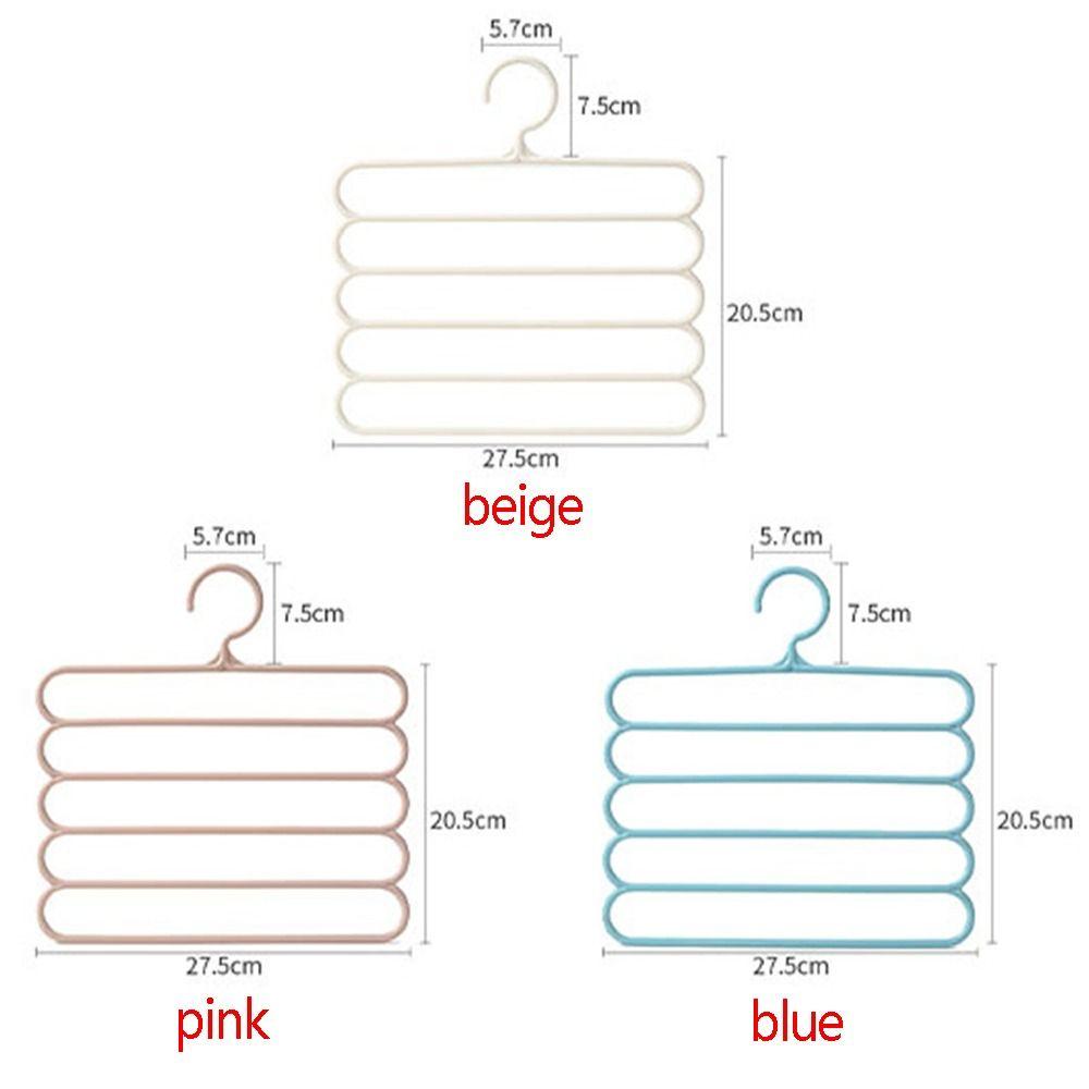 Convenient Multi-layer Towel Scarfs Racks Pants Rack Clothes Rack Trousers Hangers Storage Holders