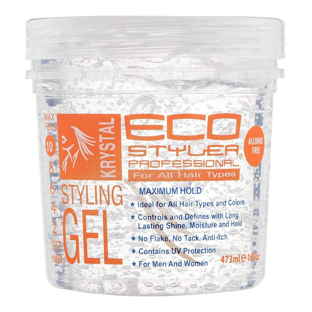 EcoStyler Профессиональный гель для укладки Кристалл, 473 мл, 2 шт.