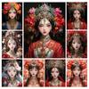 Diamond Painting Ancient Chinese Beauty Diy Full Square Round Drill Rhinestone Embroidery Beautiful Woman Mosaic Cross Stitch Kits FG1915