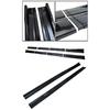 For Mercedes Benz Accessories C117 CLA250 260 CLA45 ClA200 W117 Side Skirt Extensions Rocker Panel Lip 8Pcs 86.6inch/2.2M Gloss