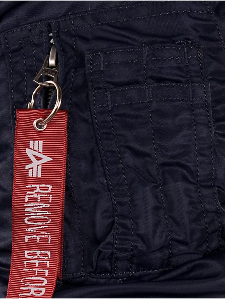 Зимняя куртка Alpha Industries MA-1 D-Tec Hood Bomber Jacket (183110) синий (183110-07)