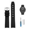 Ремешок для часов 20 мм для и резиновый ремешок для часов с силиконовым водонепроницаемым и включает инструмент для регулировки и пружину Omega, Swatch, MoonSwatch, Omega,